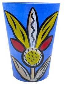 KOSTA BODA ULRIKA VALLIEN ART GLASS VASE 13.5"