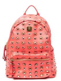 MCM MEDIUM STARK STUDS BACKPACK VISETOS