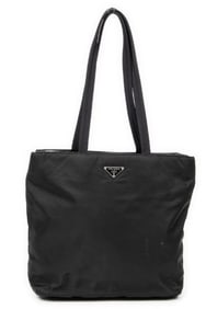 PRADA VERTICAL SHOPPER NYLON CANVAS