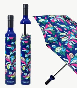 NEW! VINRELLA EMMELINE BOTTLE UMBRELLA