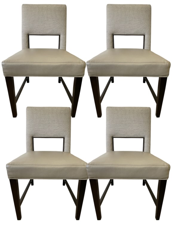 SET OF 4  MODERN CONTEMPORARY DINING CHAIRS (1 of 8)