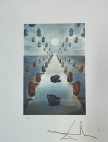 SALVADOR DALI THE WAY FOR TOMORROW LITHO PRINT 26"