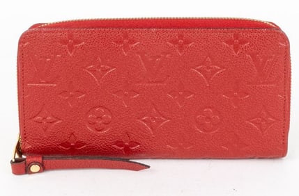 LOUIS VUITTON MONOGRAM EMPREINTE ZIPPY WALLET