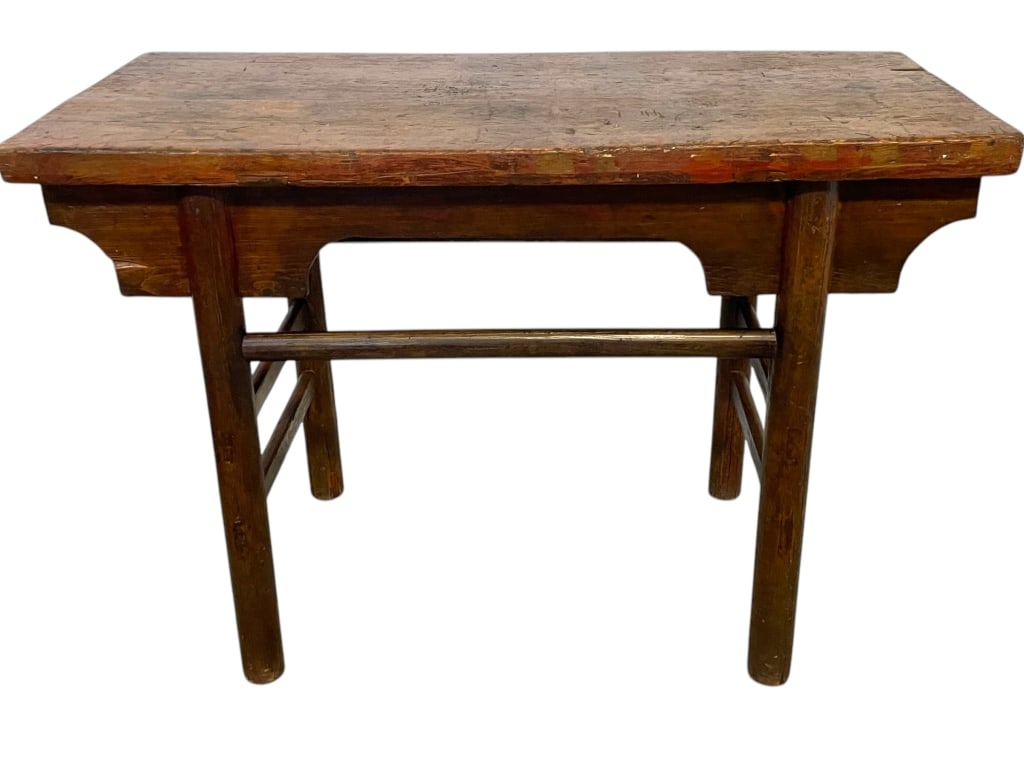 ANTIQUE ASIAN ALTAR TABLE 40" (1 of 5)