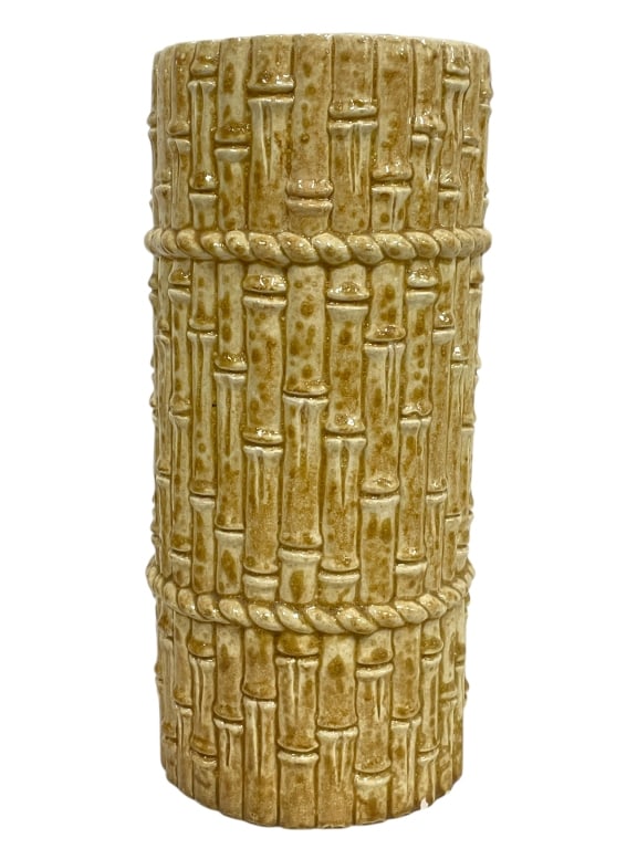 MID-CENTURY MODERN CERAMIC UMBRELLA STAND 17" (1 of 8)