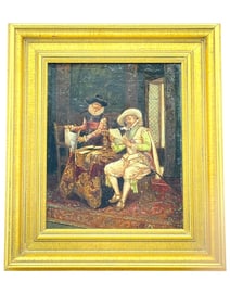 CHARLES BUSSON ORIGINAL OIL PAINTING 12"