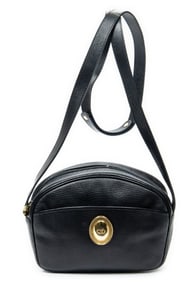 DIOR VINTAGE TEXTURED LEATHER CROSSBODY