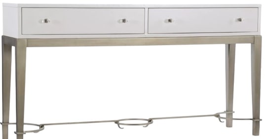 HOOKER FURNITURE MELANGE CONSOLE TABLE W DRAWERS