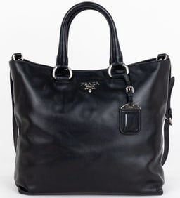 PRADA CLASSIC SOFT SHOPPING TOTE