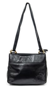 LOEWE VINTAGE OPEN CROSSBODY CALFSKIN LEATHER