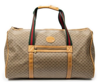 GUCCI VINTAGE WEB TRAVEL BOSTON MICROGUCCISSIMA