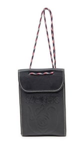 LOEWE EYE/LOEWE/NATURE NECK POCKET POUCH CALFSKIN