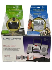 DELPHI CD AUDIO SYSTEM ,SKYFI RECIEVER,VEHICLE KIT