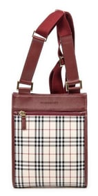 BURBERRY SMALL VERTICAL CROSSBODY NOVA CHECK