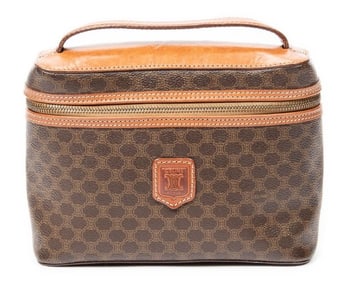 CELINE TOP HANDLE TOILETRY POUCH