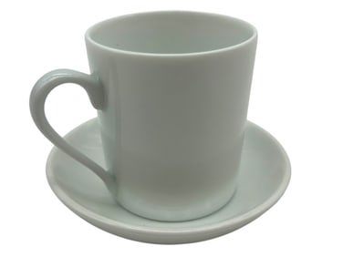 APILCO ESPRESSO CUP AND WILLIAM SONOMA SAUCER