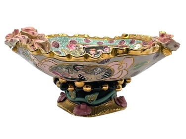 LANEY OXMAN VICTORIAN ART DECO STYLE BOWL
