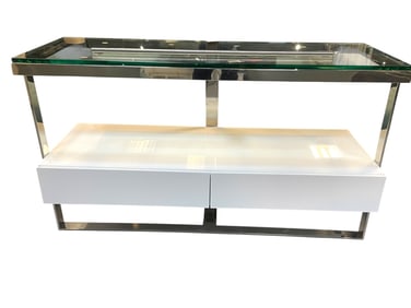 SLEEK MODERN CONSOLE MEDIA TABLE 51"