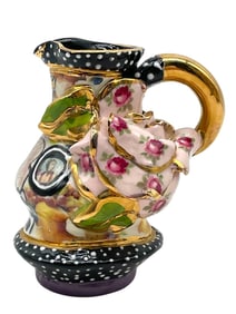 LANEY OXMAN WHIMSICAL CERAMIC PITCHER