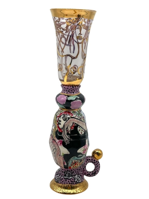 LANEY OXMAN FIGURATIVE GOBLET SCULPTURE (1 of 6)