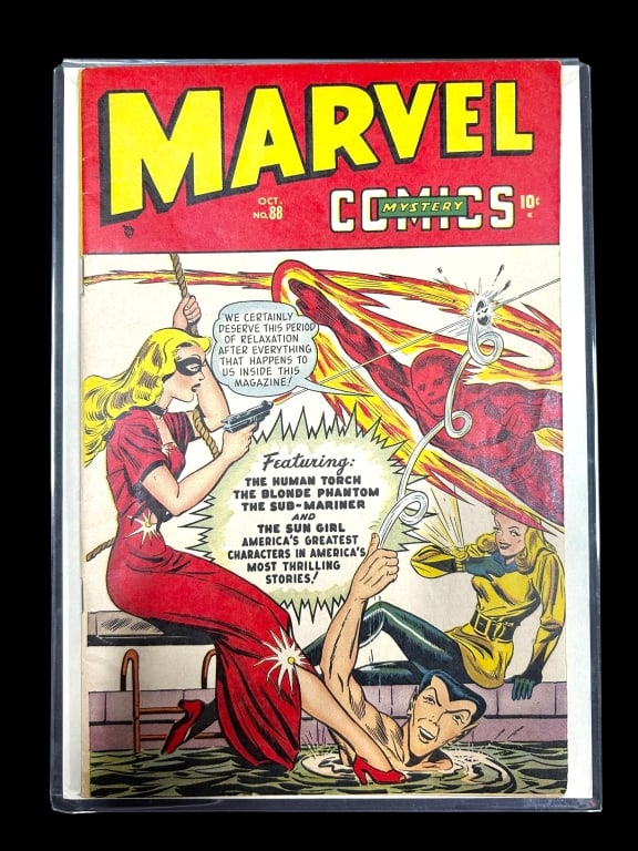 COMIC BOOK - MARVEL MYSTERY COMIC (1948) OCT #88 (1 of 3)