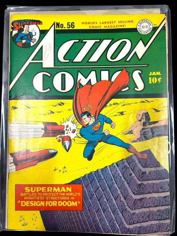COMIC BOOK - ACTION COMICS (1943) JAN #56 (1 of 3)