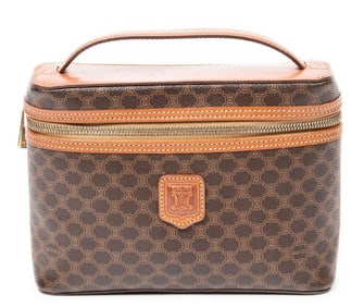 CELINE TOP HANDLE TOILETRY POUCH