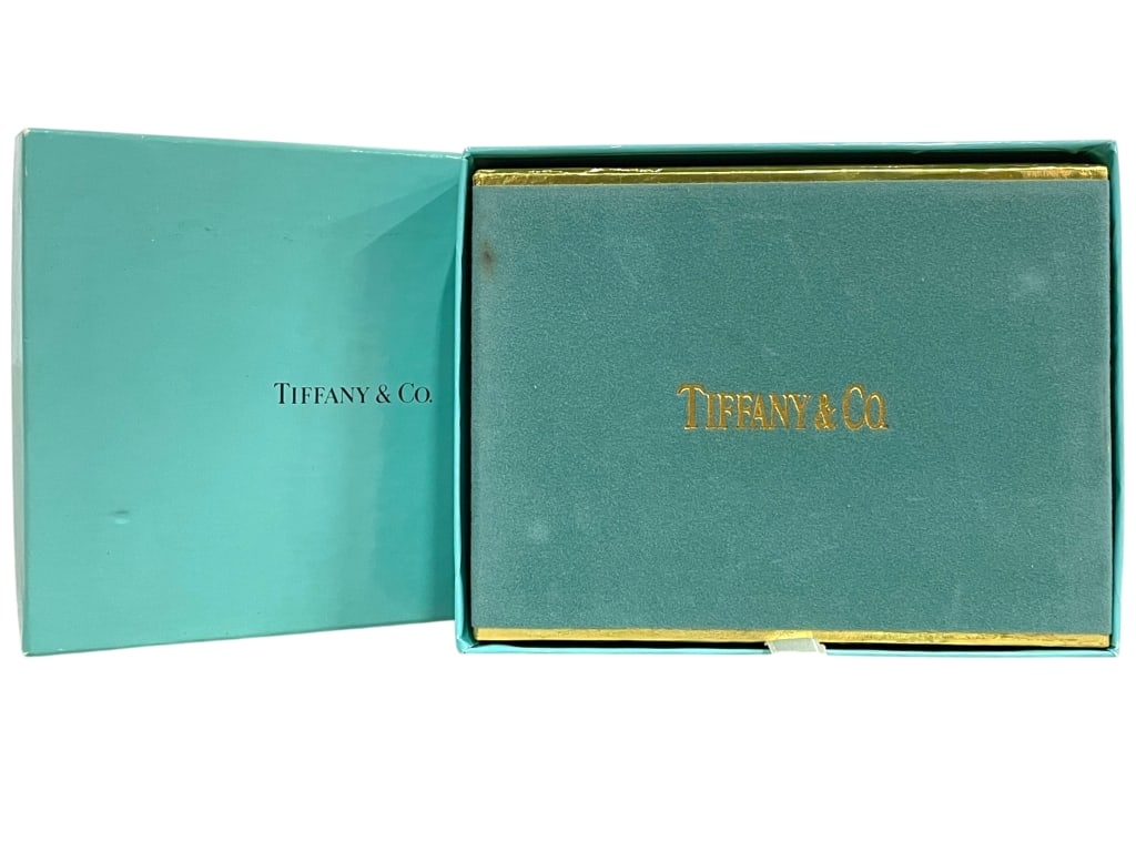 TIFFANY & CO. PLAYING CARD SET 2 DECKS UNOPENED (1 of 5)