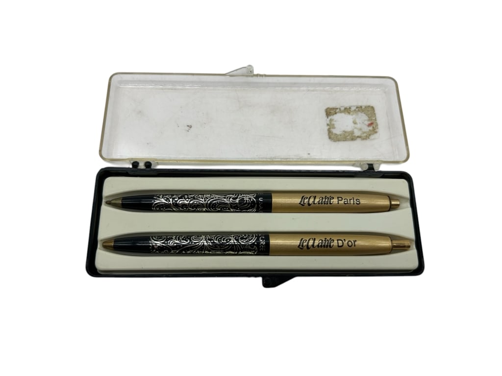 VINTAGE LECLAIR PARIS & D’OR PERFUMED WRITING PENS (1 of 3)