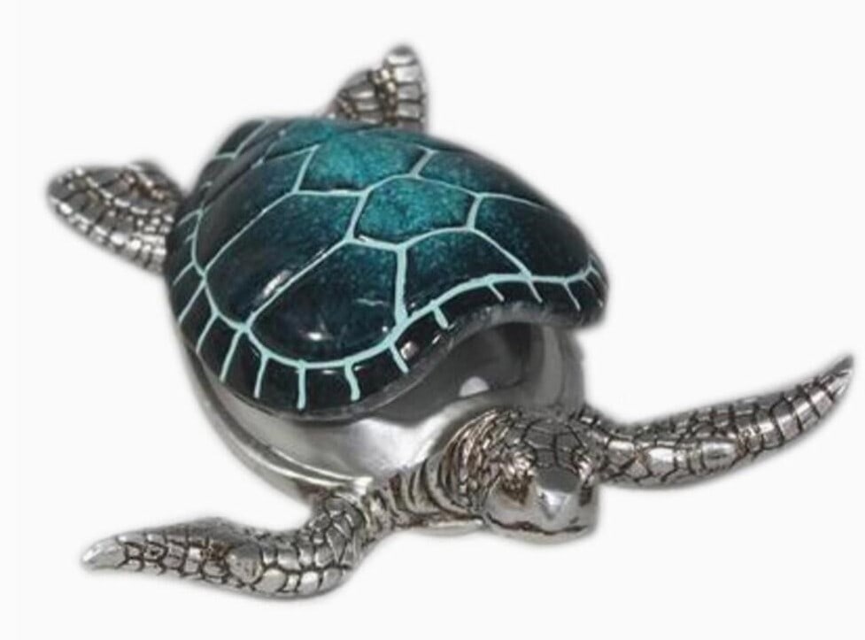 New! Turtle trinket box 5.5" (1 of 2)