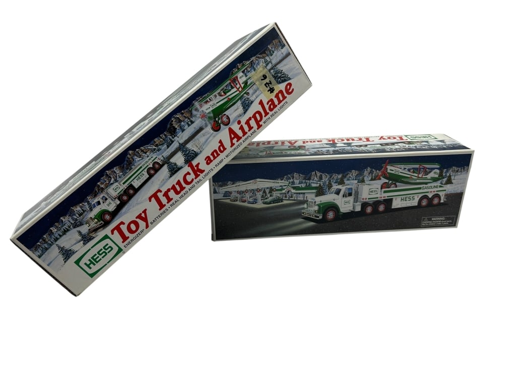 SET OF 2 HESS TOY TRUCK AND AIRPLANE (2002) (1 of 2)