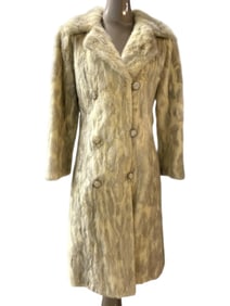 VINTAGE LERNER'S FURS PALE MINK COAT