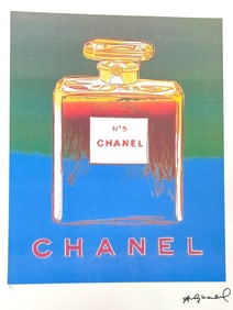 AFTER ANDY WARHOL CHANEL NO.5 PRINT