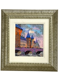 ANATOLI KRASNYANSKY EMBELLISHED SERIGRAPH