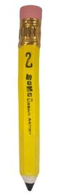 RAY GROSS SOHO URBANE ARTIST PENCIL SCULPTURE 18"
