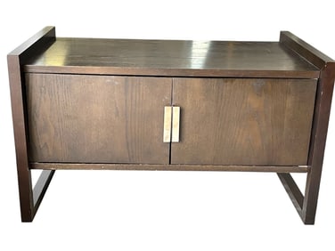 MID-CENTURY STYLE WOOD CABINET 41"
