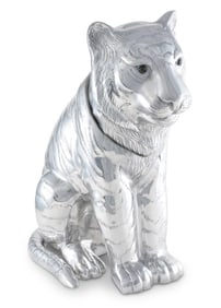 ARTHUR COURT TIGER ICE BUCKET 17"H NEW IN BOX