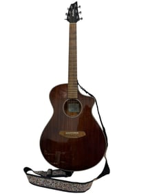 BREEDLOVE MAHOGANY ACOUSTIC-ELECTRIC GUITAR 41"