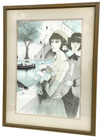 CHARLES LEVIER LIMITED EDITION SIGNED LITHO 36.5"