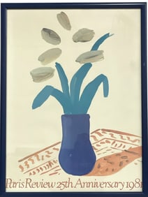 DAVID HOCKNEY PARIS REVIEW 25TH ANNIVERSARY POSTER