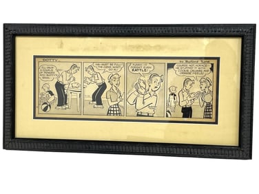 BUFORD TUNE "DOTTY" ORIGINAL COMIC STRIP ART