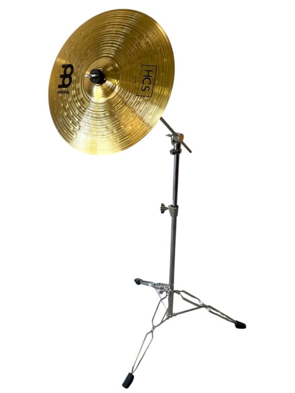 MEINL HCS 16" CRASH CYMBAL WITH STAND (1 of 5)