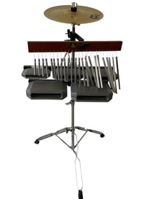 MEINL CYMBAL WITH LP ASPIRE BAR CHIMES AND PAD SET