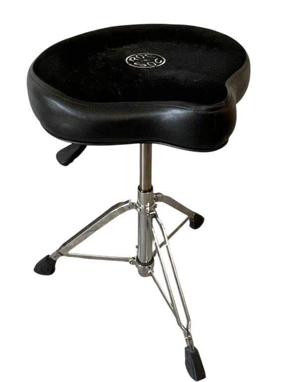 ROC-N-SOC DRUM THRONE WITH MOTORCYCLE STYLE SEAT (1 of 5)