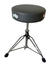 PDP DRUM THRONE WITH TRIPOD BASE AND PADDED SEAT