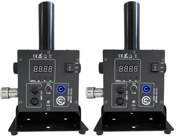PAIR OF CO2 JET / CANNON FOG  MACHINES