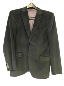 PROSSIMO MEN'S BLACK WOOL BLAZER