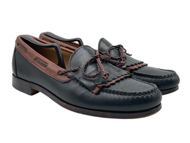 ALLEN EDMONDS MEN'S TWO-TONE LEATHER LOAFERS