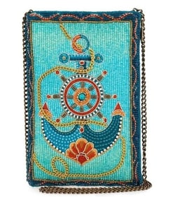 NEW MARY FRANCES ANCHORS AWAY CROSSBODY HANDBAG