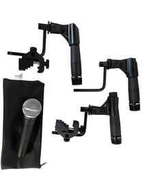SET OF 4 SHURE MICROPHONES